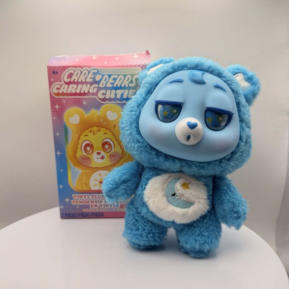Care Bears Caring Cuties Blind Box Plush Pendant Confirmed - Bedtime Bear